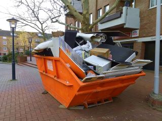 Container mieten - richtige Befüllung