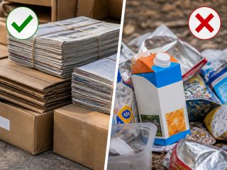 Was darf ins Altpapier – erlaubte und nicht erlaubte Materialien im Vergleich
