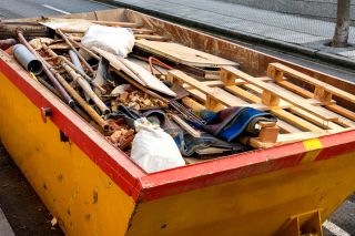 Abfallcontainer mit Mischabfall